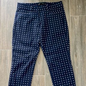 Banana Republic Sloan Navy Blue Pants Sz 0 NWOT